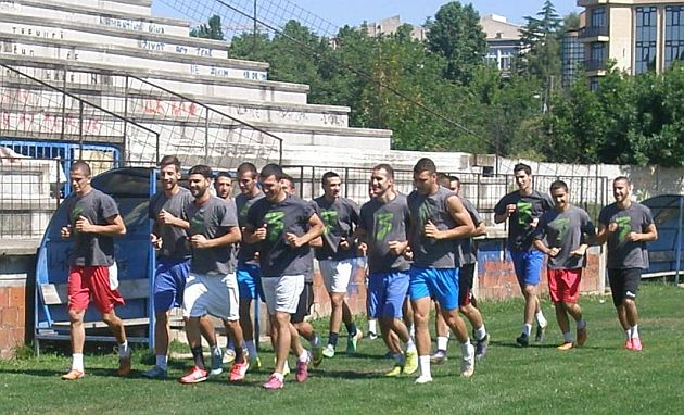 Fudbaleri Šumadije 1903 danas su odradili prvi trening na Bubnju