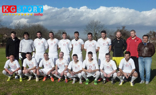 Ekipa Vodojaze sa trenerom Ristovicem (desno) za 6.12.2016