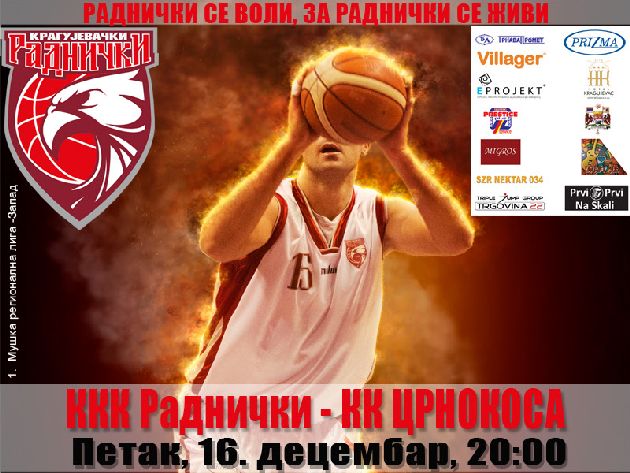 Najava Radnički- Crnokosa